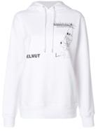 Helmut Lang Puppy Hoodie - White