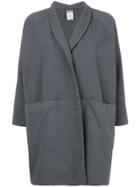 Kristensen Du Nord Oversized Double-breasted Coat - Grey