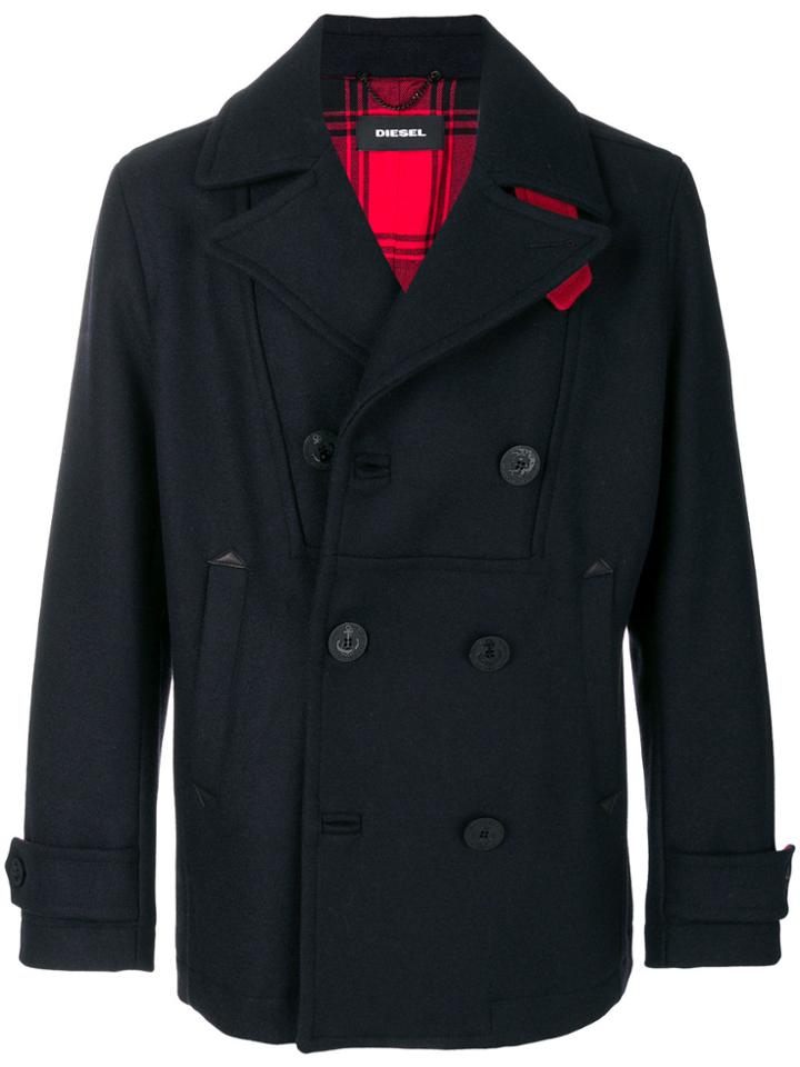 Diesel Giubbotto W-banff Coat - Black