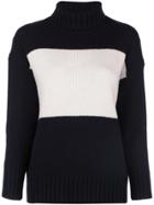 Polo Ralph Lauren Colour-block Turtleneck Jumper - Black