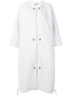 Humanoid Pelle Coat - White