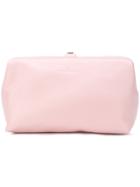 A.f.vandevorst Brand Embossed Makeup Bag - Pink & Purple