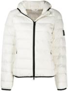 Ecoalf Zipped Hooded Jacket - White