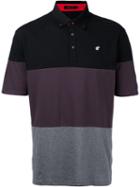 Loveless - Colour Block Polo Shirt - Men - Cotton - 3, Purple, Cotton