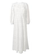 Zimmermann Broderie Anglaise Maxi Dress - White