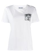 Moschino Teddy Couture Logo Patch T-shirt - White
