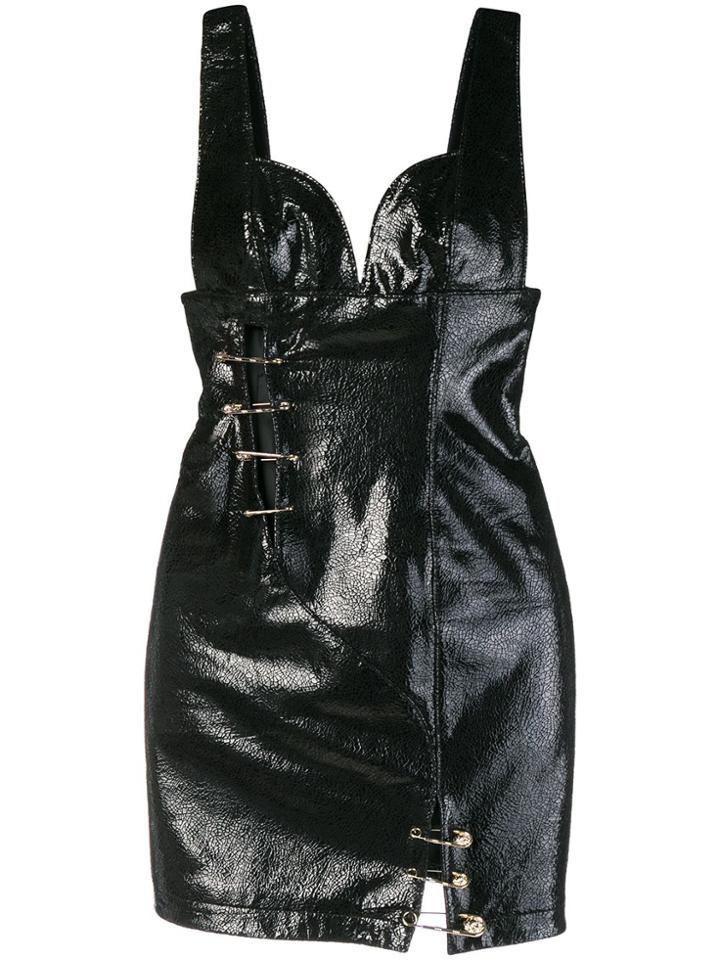 Versus Short Fitted Dress - Black