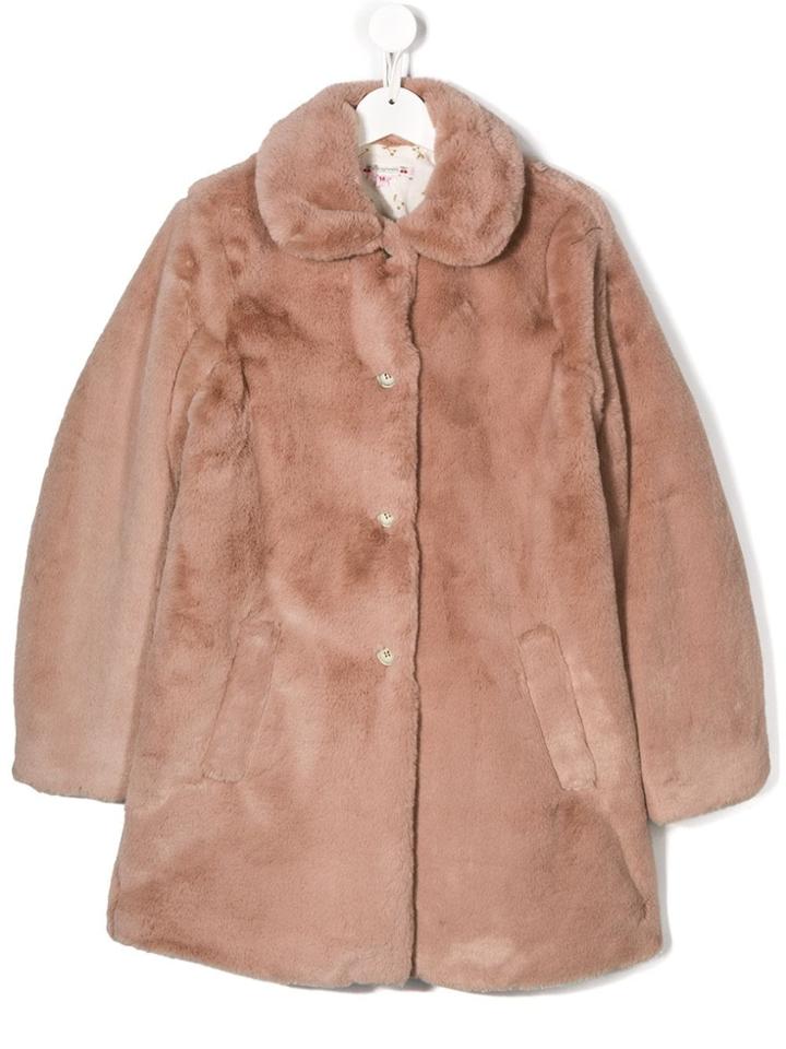 Bonpoint Faux-fur Coat - Pink