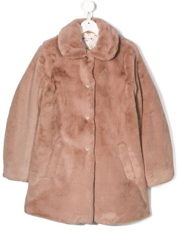 Bonpoint Faux-fur Coat - Pink