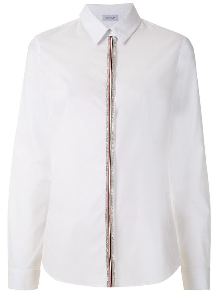 Tufi Duek Embellished Shirt - White