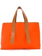 Rejina Pyo Large Contrast Tote Bag - Orange