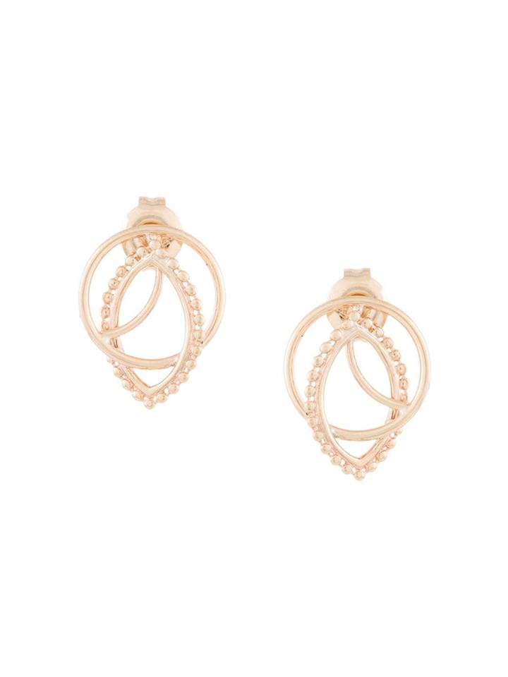 Natalie Marie 9kt Yellow Gold Aster Studs