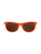 Stella Mccartney Kids Round Frame Sunglasses, Girl's, Yellow/orange