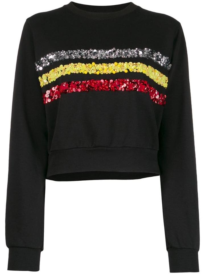 No Ka' Oi Rush Sweater With Embroidery - Black