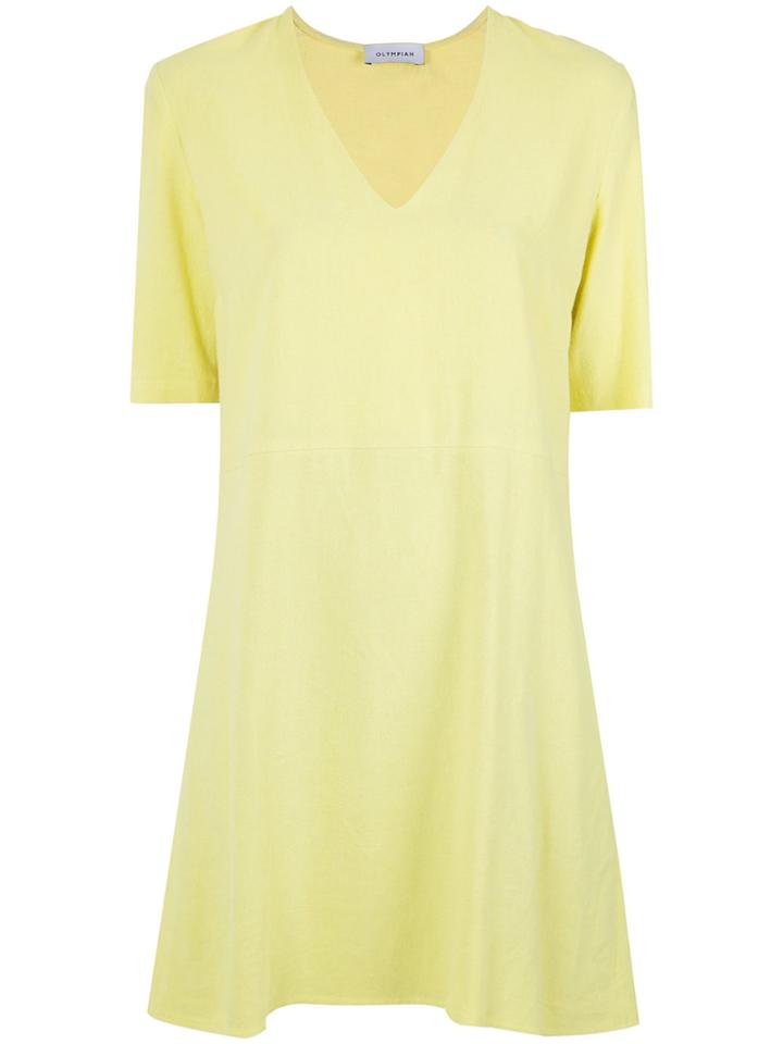 Olympiah Shift Dress - Yellow & Orange