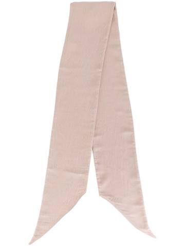 Nuur Thin Scarf, Men's, Nude/neutrals, Polyester