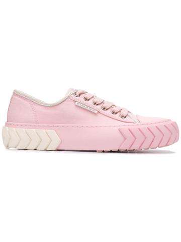 Both Lace-up Sneakers - Pink