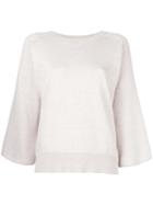 Humanoid 'sofia' Sweatshirt, Women's, Size: Xs, Grey, Cotton/spandex/elastane