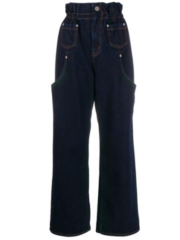 Artica Arbox Oversized Wide-leg Jeans - Blue