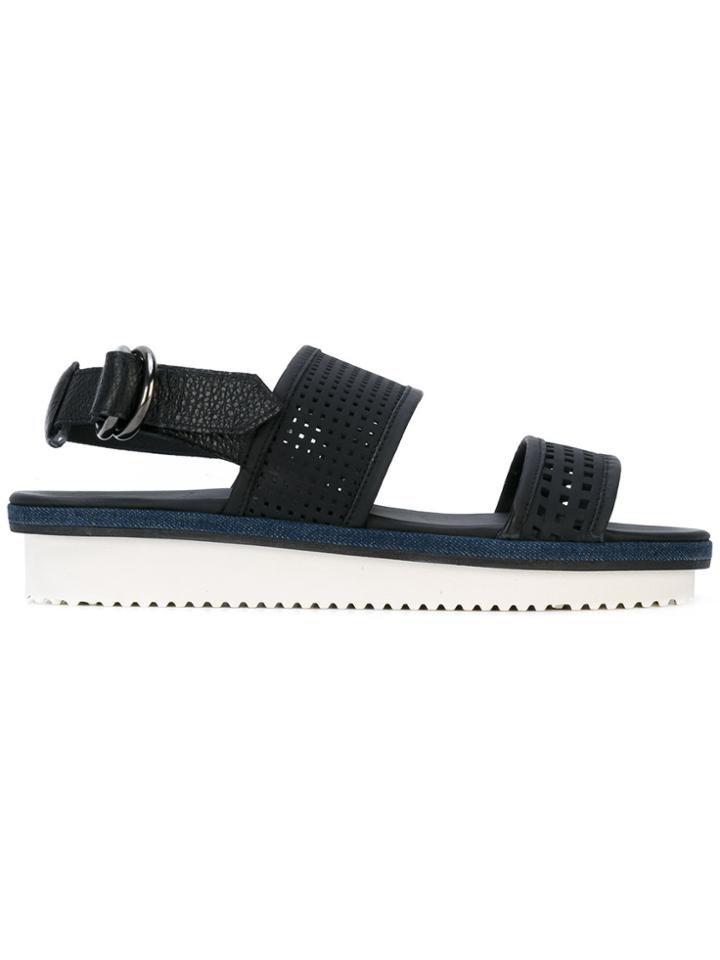 Bruno Bordese Contrast Sandals - Black