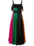 Salvatore Ferragamo Pleated Midi Dress