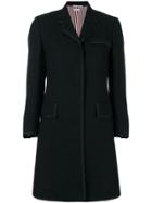 Thom Browne Classic Chesterfield With Grosgrain Tipping In 2 Ply