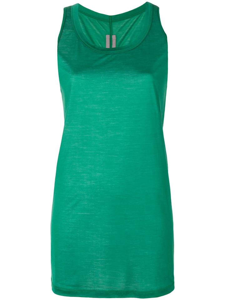 Rick Owens Classic Tank Top - Green