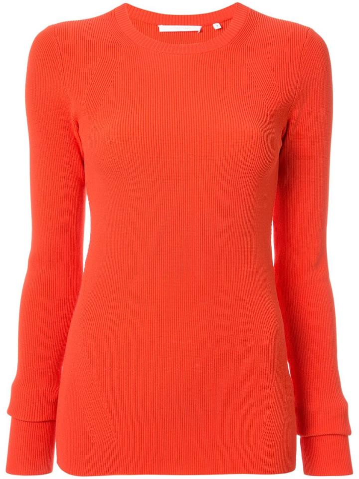 Helmut Lang Long Sleeve Crew-neck Sweater - Red