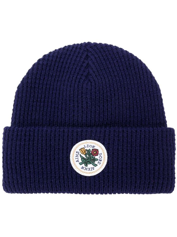 Aimé Leon Dore Knitted Beanie - Blue