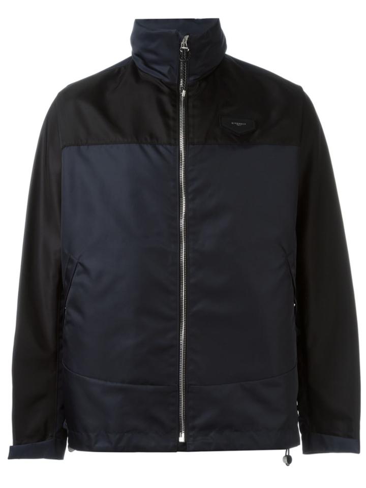 Givenchy Colour Block Jacket - Blue