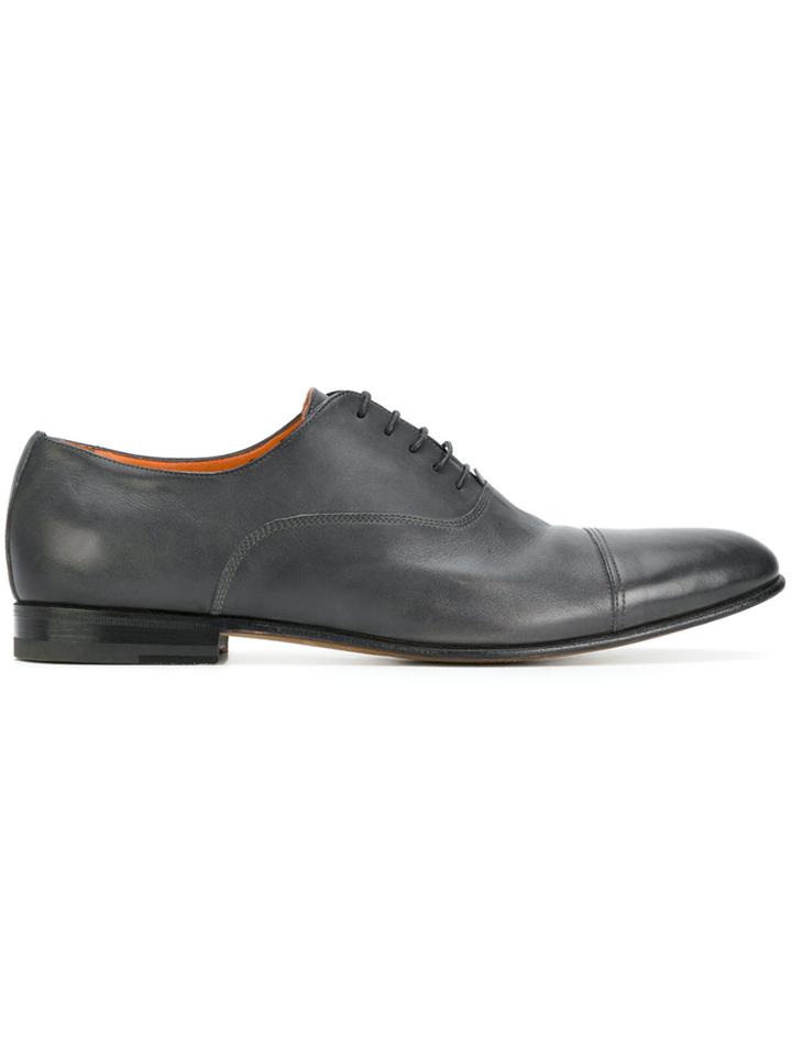 Santoni Classic Oxford Shoes - Blue