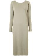 Des Prés Boat Neck Midi Dress - Green