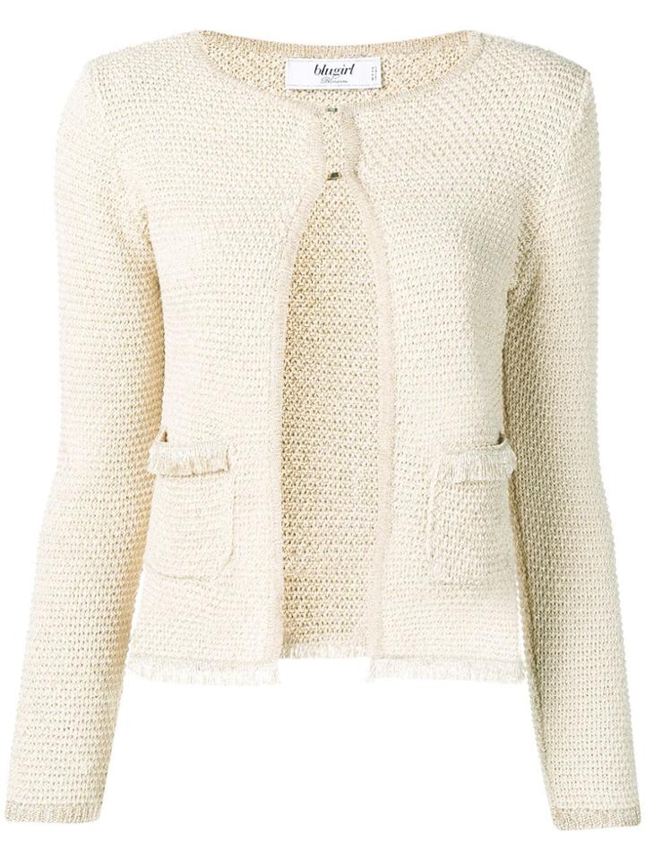 Blugirl Knitted Cardigan - Neutrals