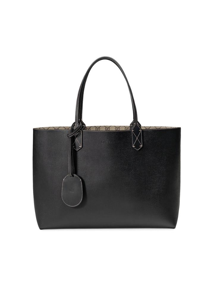 Gucci Reversible Gg Medium Tote - Black