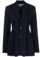 Jacquemus Fitted Blazer - Blue