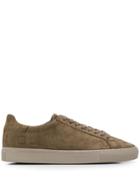 D.a.t.e. Flat Lace-up Sneakers - Green
