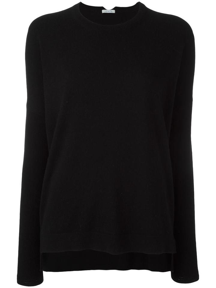 Malo Crew Neck Jumper, Women's, Size: Small, Black, Cashmere