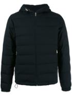 Paul Smith Hooded Padded Jacket, Men's, Size: Xl, Blue, Wool/nylon/feather Down