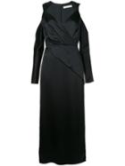 Dion Lee Plisse Dress - Black