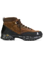 Premiata Two-tone Boots - Brown