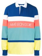 Aimé Leon Dore Embroidered Logo Rugby Top - Blue