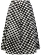 's Max Mara Patterned Skirt - Black