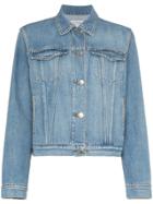 Frame Blue Long Sleeve Denim Jacket