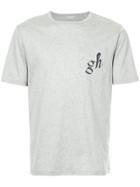 Gieves & Hawkes Logo Print T-shirt - Grey