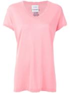 Barrie V-neck T-shirt - Pink