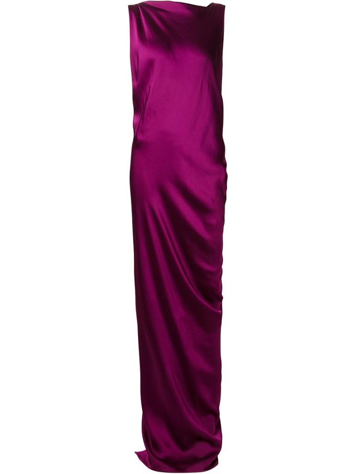 Stella Mccartney Draped Strap Detail Gown