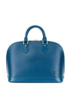 Louis Vuitton Vintage Alma Tote Bag - Blue