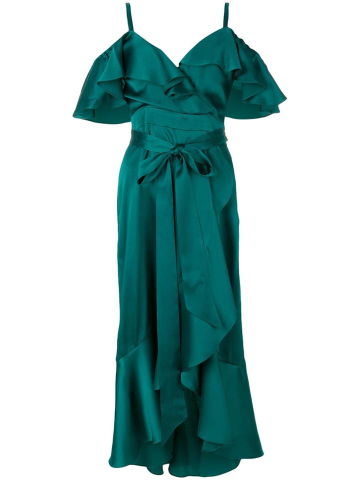 Temperley London Carnation Dress - Green