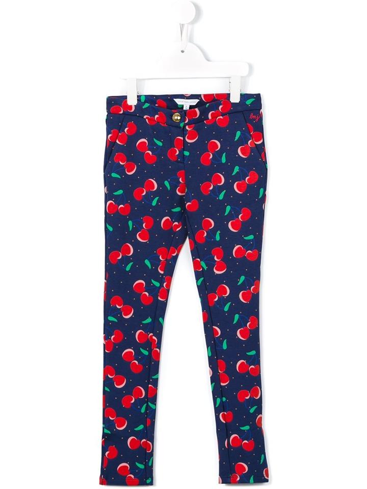 Little Marc Jacobs Cherry Print Trousers, Girl's, Size: 10 Yrs, Blue