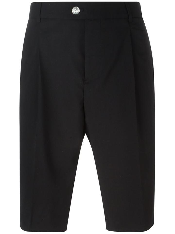 Versus Front Pleat Tailored Shorts